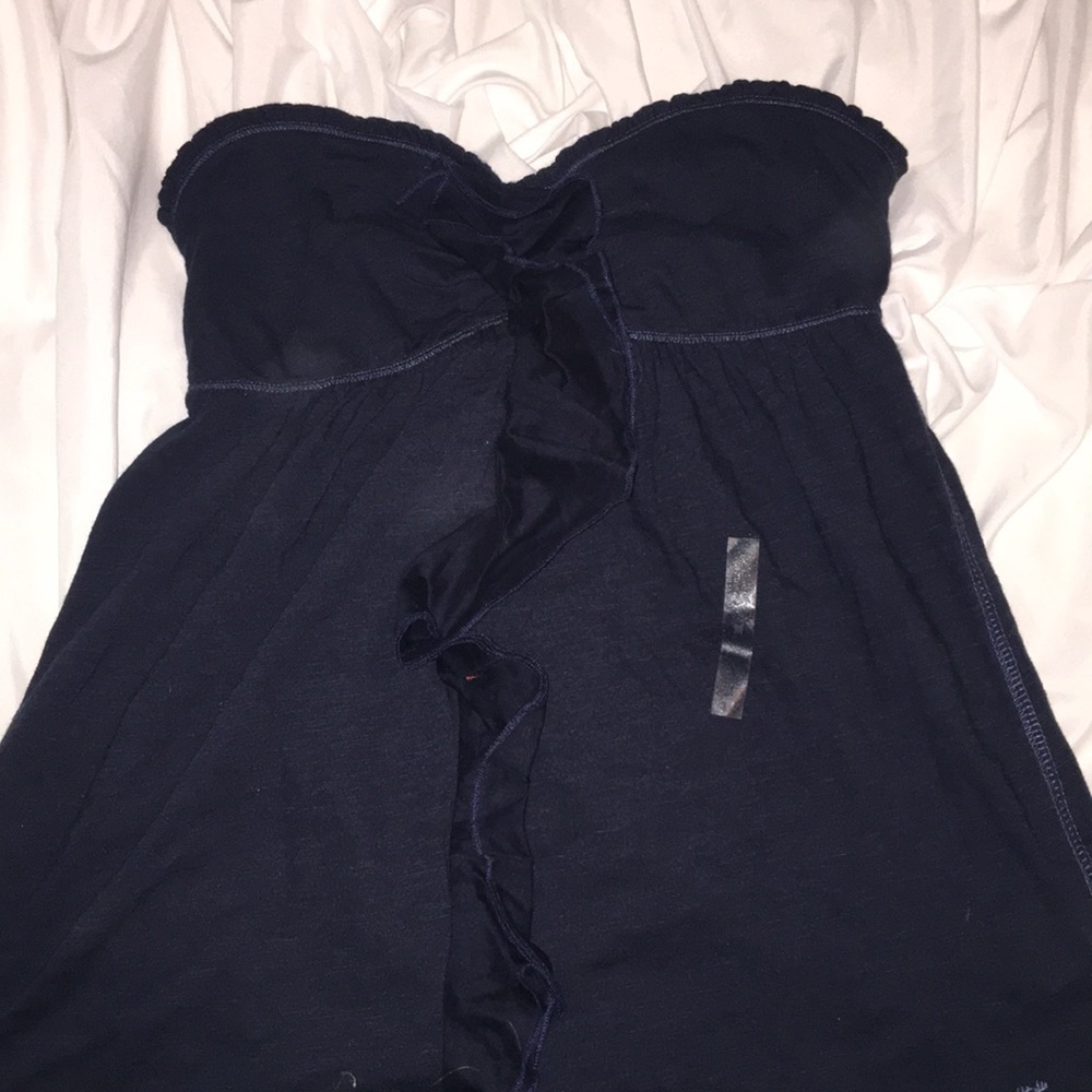 A&F strapless top